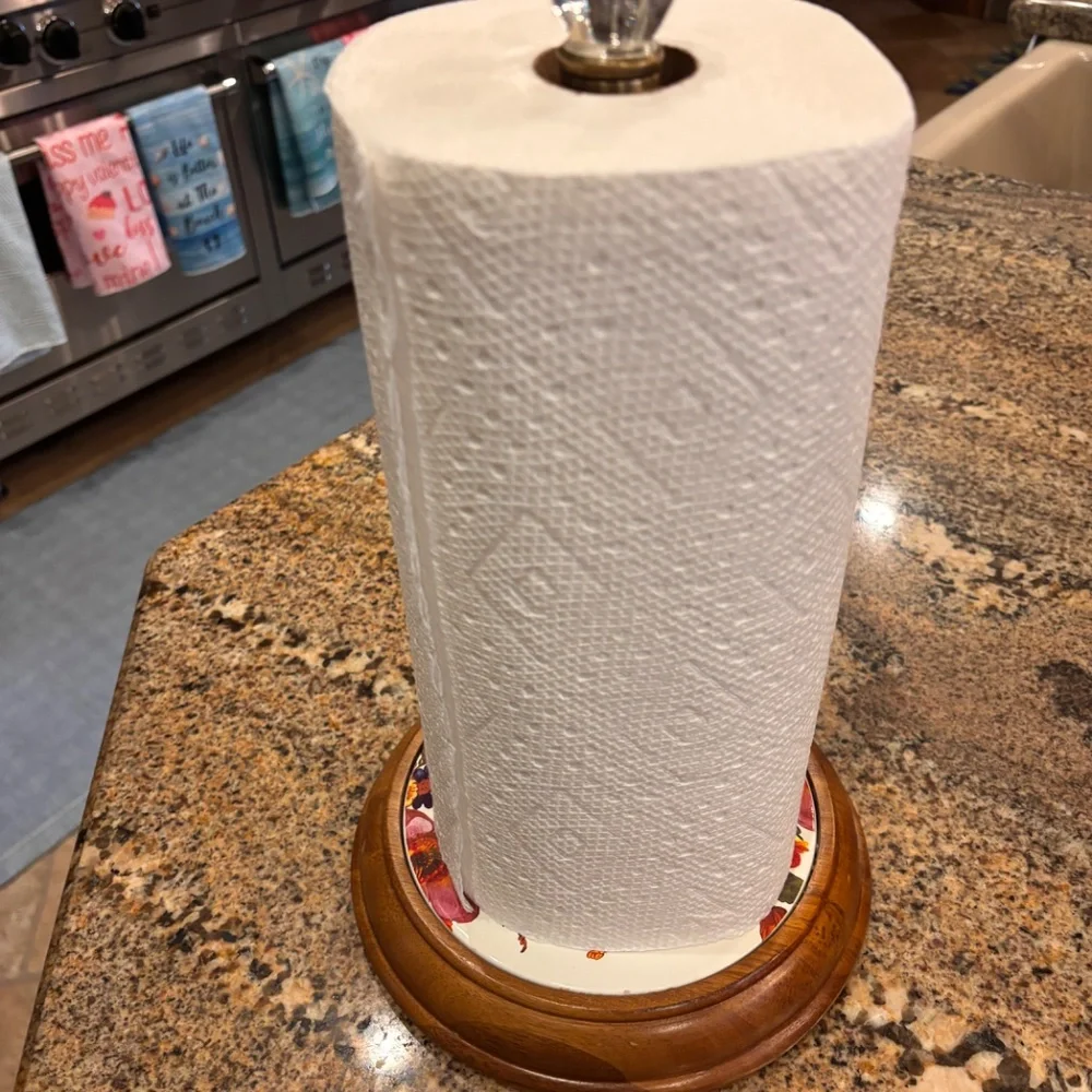 Flower Market Paper Towel Holder MacKenzie-Childs